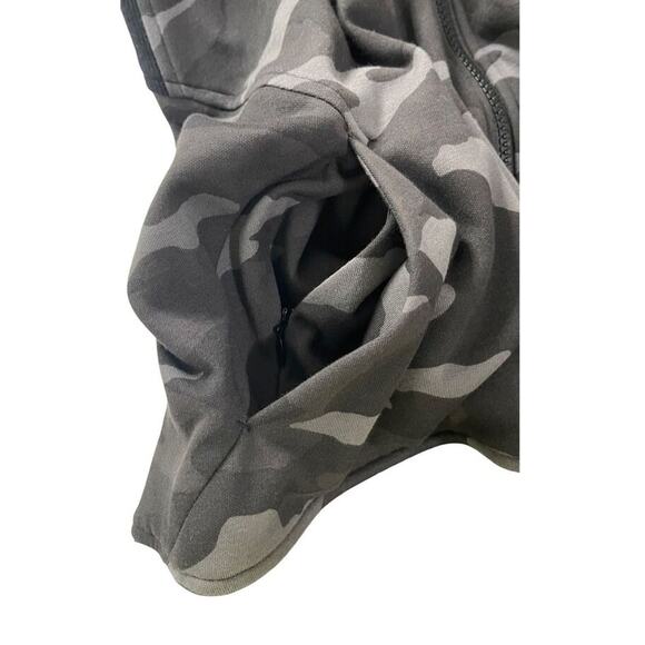Athleta‎ Triump Activewear Printed Camo Full Zip Up Hoodie Sweatshirt Size Small - Picture 7 of 16